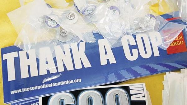 Thank A Cop day kicks off at Tucson doughnut shop
